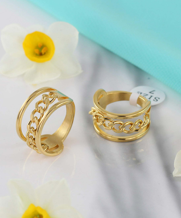 انگشتر زنانه استیل زودیکا Zoodika طرح کارتیه کد AAE-74