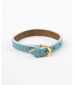 دستبند بچگانه چرم طبیعی بیسراک Bisrak کد LeatherBracelet-K102N