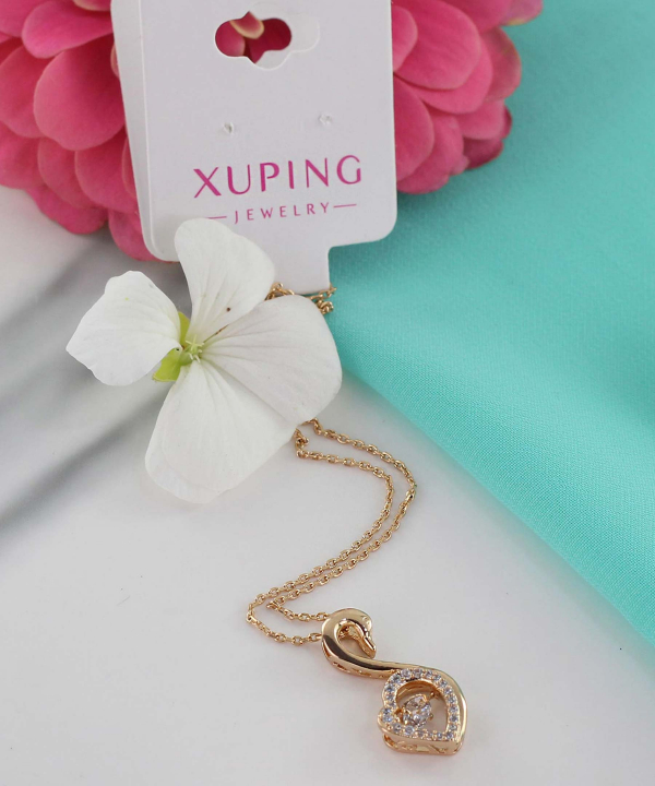 گردنبند زنانه ژوپینگ Xuping مدل قلب کد AAB-290