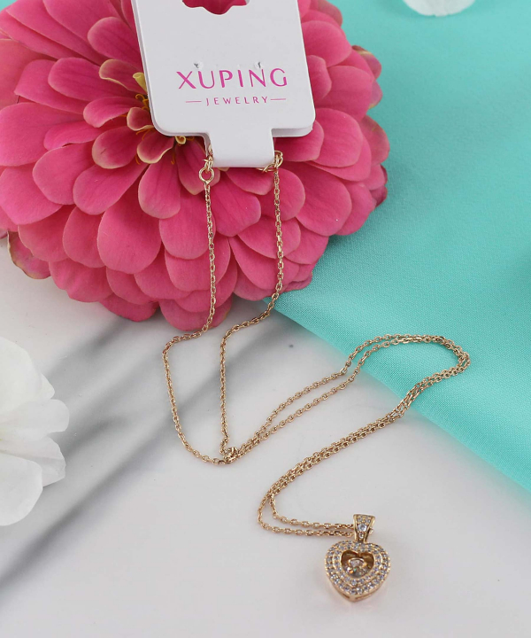 گردنبند زنانه ژوپینگ Xuping مدل قلب کد AAB-294