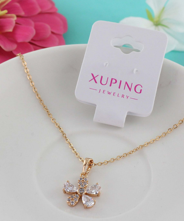 گردنبند زنانه ژوپینگ Xuping مدل گل کد AAB-295