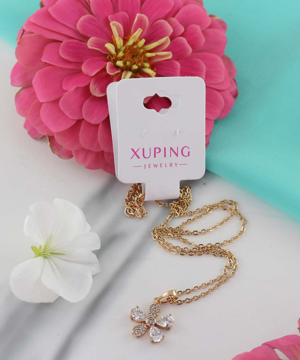 گردنبند زنانه ژوپینگ Xuping مدل گل کد AAB-295