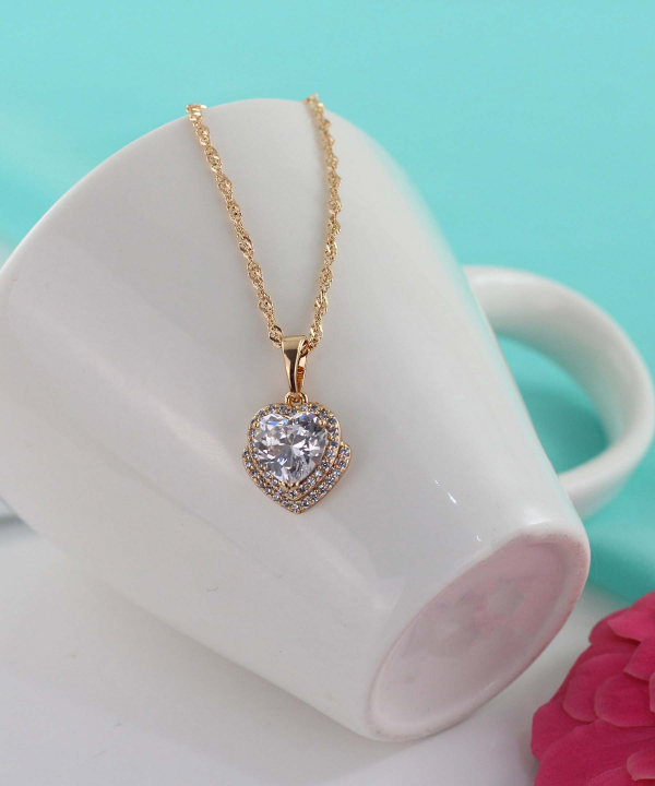 گردنبند زنانه ژوپینگ Xuping مدل قلب کد AAB-300