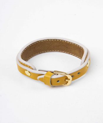 دستبند بچگانه چرم طبیعی بیسراک Bisrak کد LeatherBracelet-K101N