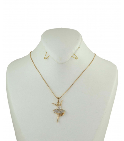 گردنبند زنانه ژوپینگ Xuping مدل فرشته بالرین کد S1AAB-6-1