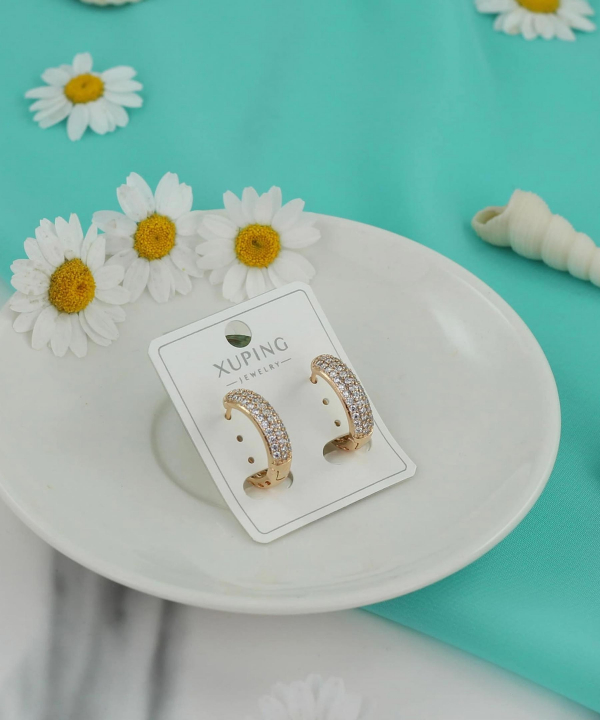 گوشواره حلقه ای زنانه ژوپینگ Xuping AAC-361