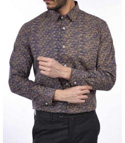 پیراهن مردانه کافه شرت Cafe Shirt کد 1158