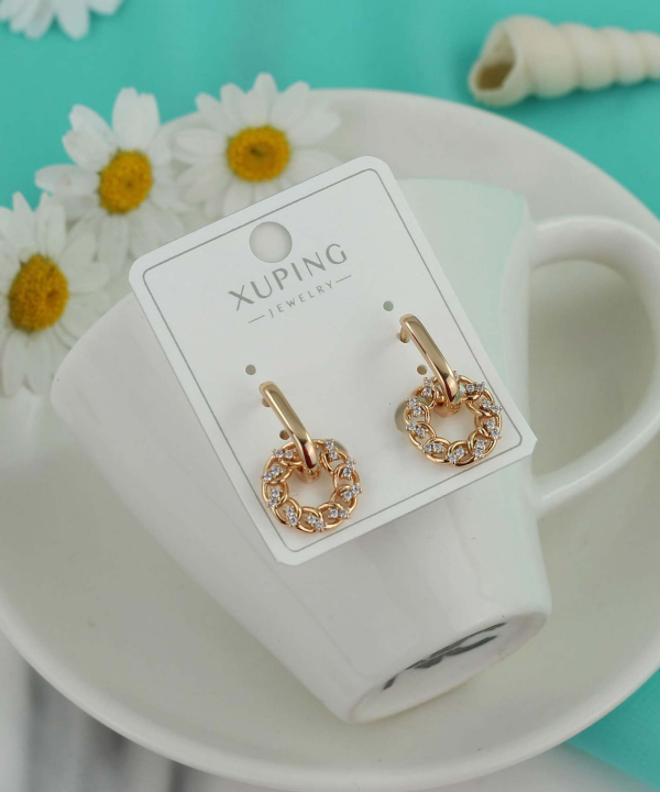 گوشواره زنانه ژوپینگ Xuping مدل گل AAC-376