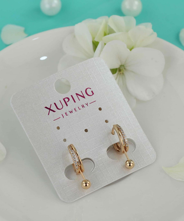 گوشواره حلقه ای زنانه ژوپینگ Xuping کد AAC-395