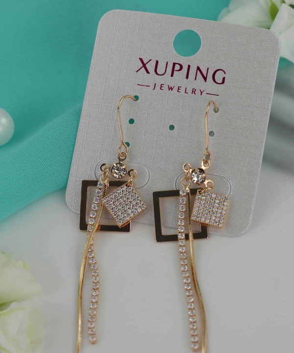 گوشواره آویزی زنانه ژوپینگ Xuping کد AAC-415