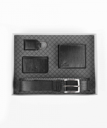 ست مردانه چرم طبیعی منط Mante کد Y101