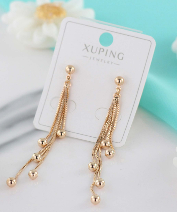 گوشواره آویزی زنانه ژوپینگ Xuping کد AAC-537