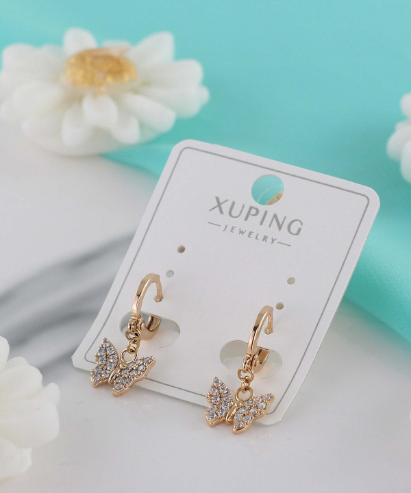 گوشواره زنانه ژوپینگ Xuping مدل پروانه کد AAC-536