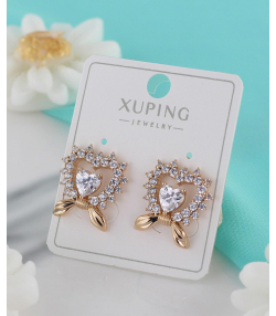 گوشواره زنانه ژوپینگ Xuping مدل قلب کد AAC-531