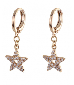 گوشواره زنانه ژوپینگ Xuping مدل ستاره کد AAC-605