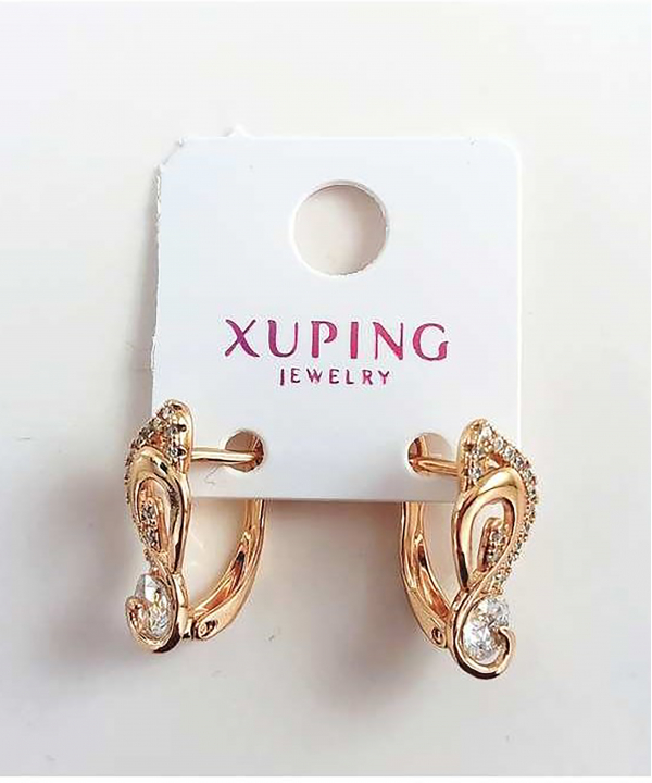 گوشواره زنانه ژوپینگ Xuping مدل ریتا کد AAC-78