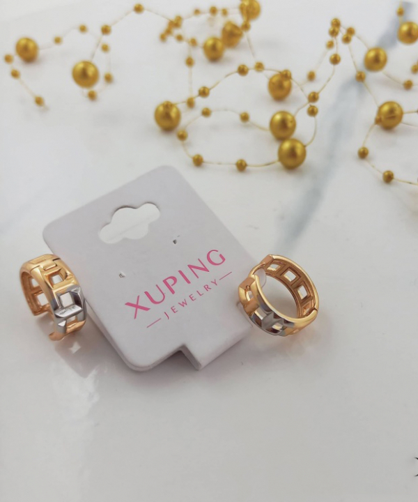 گوشواره حلقه ای زنانه ژوپینگ Xuping AAC-94