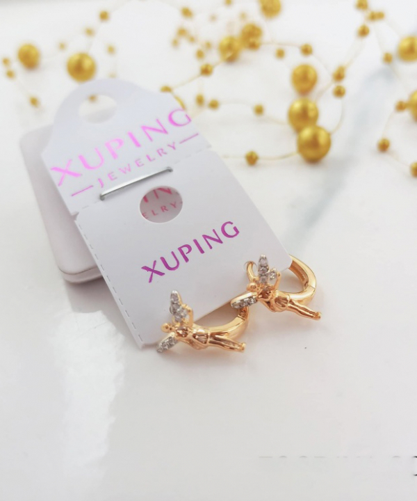 گوشواره زنانه ژوپینگ Xuping مدل فرشته AAC-97