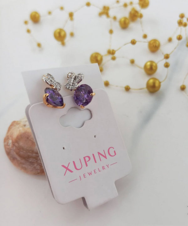 گوشواره میخی زنانه ژوپینگ Xuping AAC-99