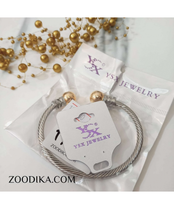 دستبند النگویی زنانه وای اس ایکس YSX کد AAD-173