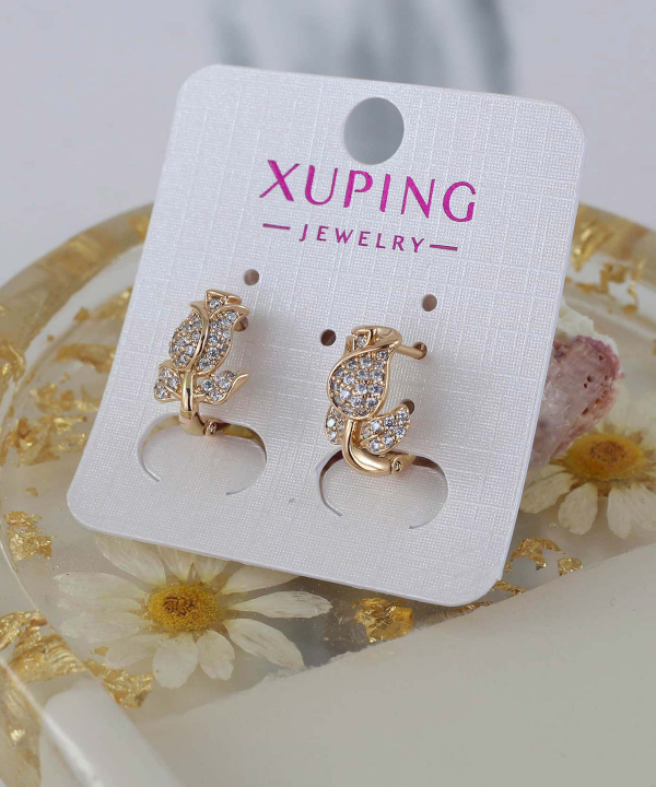 گوشواره زنانه ژوپینگ Xuping مدل گل کد AAC-483