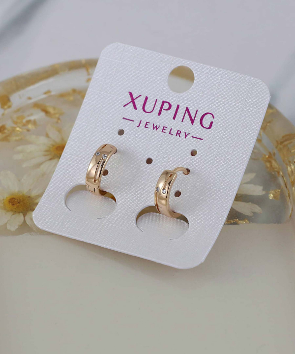 گوشواره حلقه ای زنانه ژوپینگ Xuping کد AAC-484