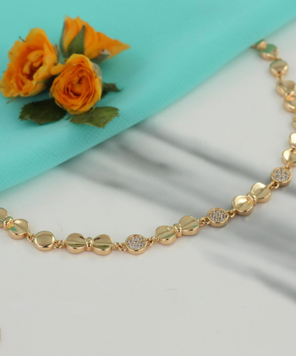 دستبند زنانه ژوپینگ Xuping مدل پاپیون کد AAD-258