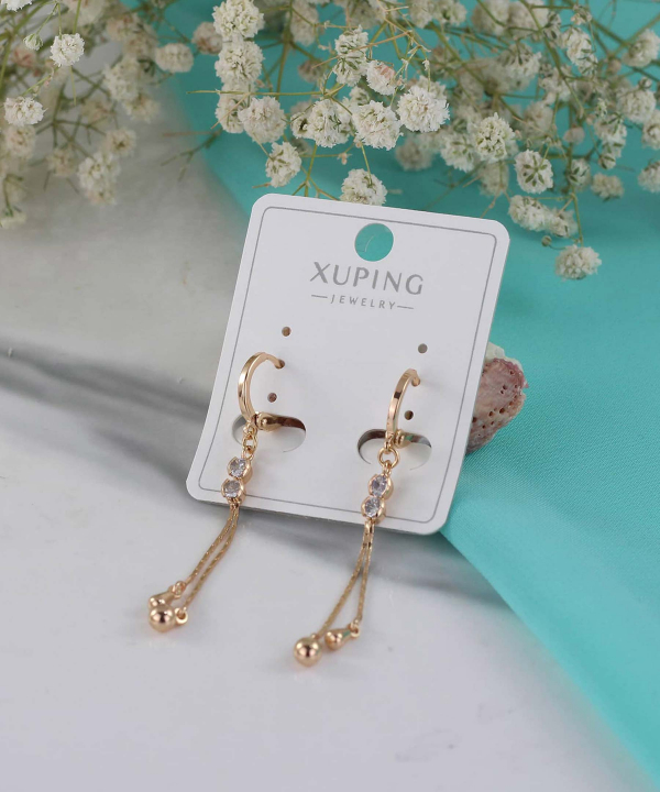 گوشواره آویزی زنانه ژوپینگ Xuping کد AAC-489