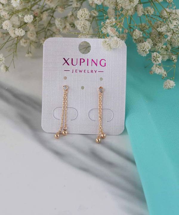 گوشواره آویزی زنانه ژوپینگ Xuping کد AAC-493