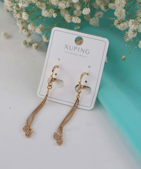 گوشواره آویزی زنانه ژوپینگ Xuping کد AAC-494