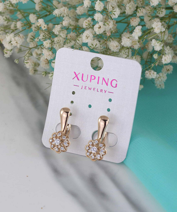 گوشواره زنانه ژوپینگ Xuping مدل گل کد AAC-497