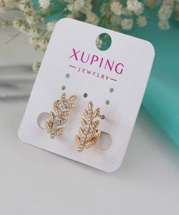 گوشواره زنانه ژوپینگ Xuping مدل گل گندم کد AAC-505
