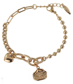 دستبند زنانه ژوپینگ Xuping مدل قلب کد AAD-292