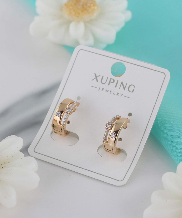 گوشواره حلقه ای زنانه ژوپینگ Xuping کد AAC-562