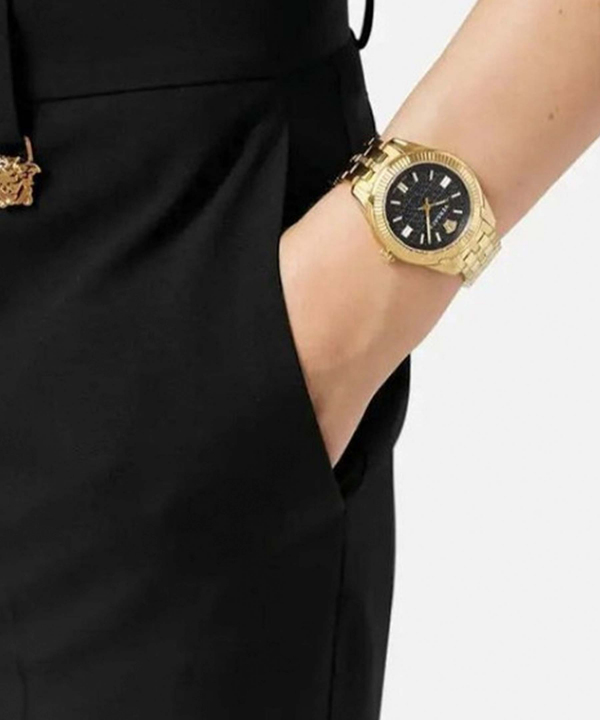 ساعت مچی عقربه‌ای زنانه ورساچه Versace مدل V VVE6C00623