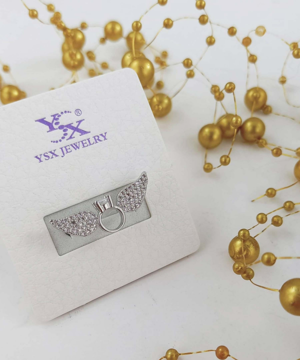 انگشتر زنانه وای اس ایکس YSX مدل بال کد AAE-214