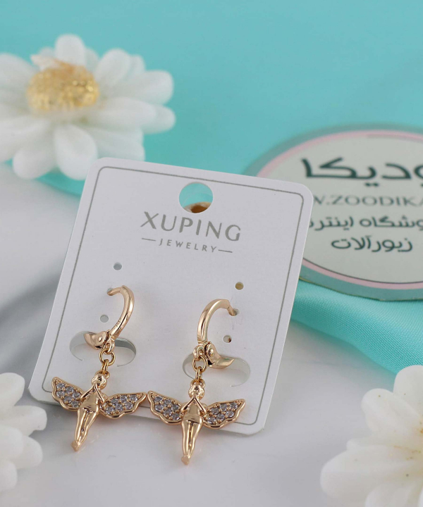 گوشواره زنانه ژوپینگ Xuping مدل فرشته کد AAC-579