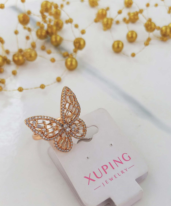 انگشتر زنانه ژوپینگ Xuping مدل پروانه کد AAE-237