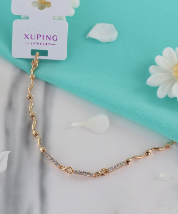 دستبند زنانه ژوپینگ Xuping مدل بینهایت کد AAD-324