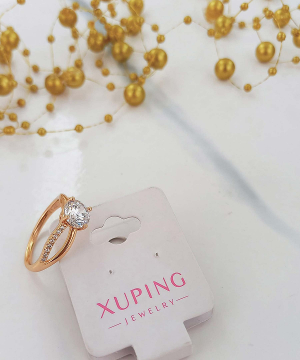 انگشتر زنانه ژوپینگ Xuping مدل سولیتر کد AAE-258