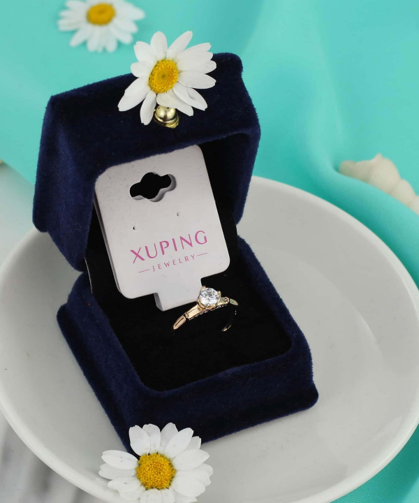 انگشتر زنانه ژوپینگ Xuping مدل سولیتر کد AAE-275