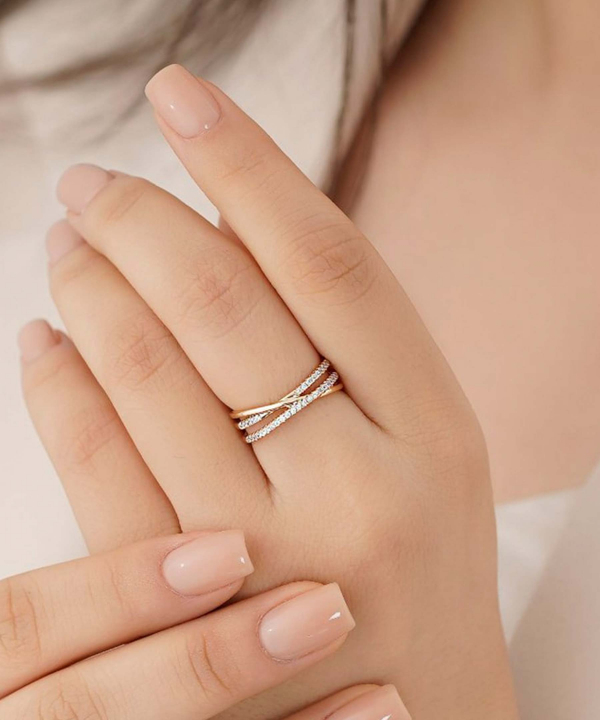 انگشتر زنانه ژوپینگ Xuping نگین دار کد AAE-314