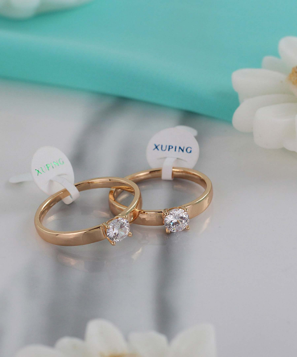 انگشتر زنانه ژوپینگ Xuping مدل سولیتر کد AAE-324