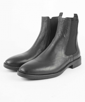 نیم بوت زنانه چرم طبیعی چرم مشهد Mashad Leather کد J2639