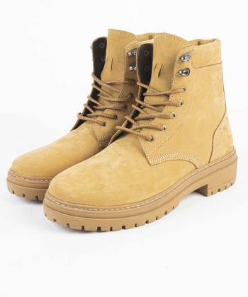 نیم بوت زنانه چرم طبیعی چرم مشهد Mashad Leather کد J2640