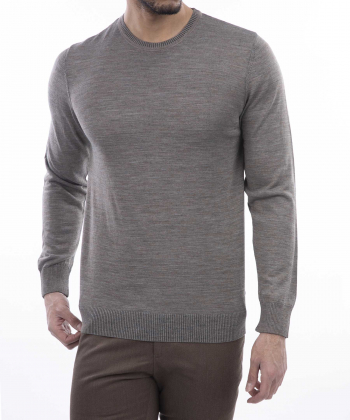 پلیور یقه گرد مردانه کافه شرت Cafe Shirt کد 45020