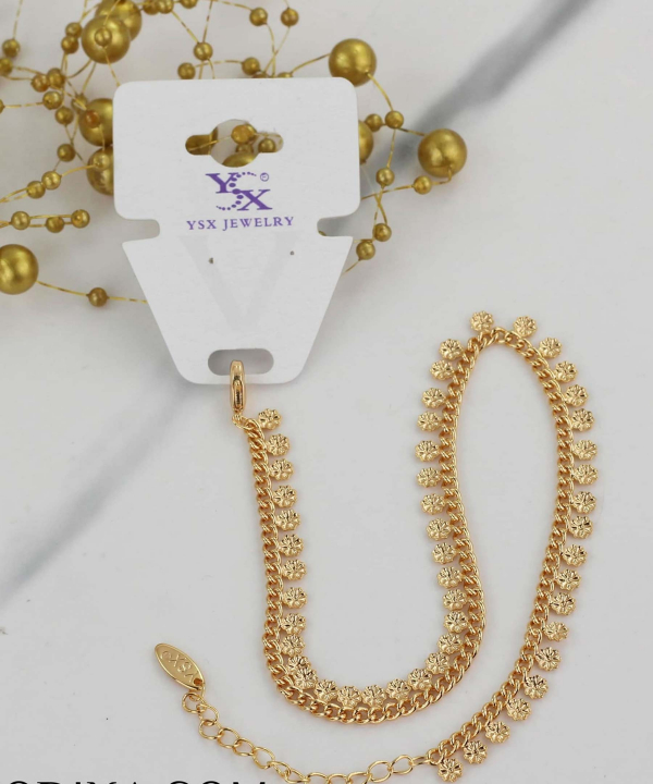 پابند زنانه وای اس ایکس YSX مدل گل کد AAF-140