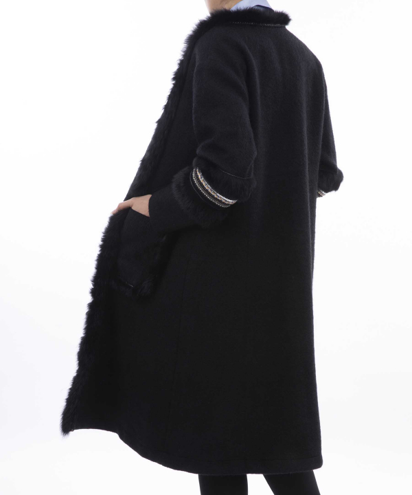 پالتو زنانه کافه شرت Cafe Shirt کد 84002