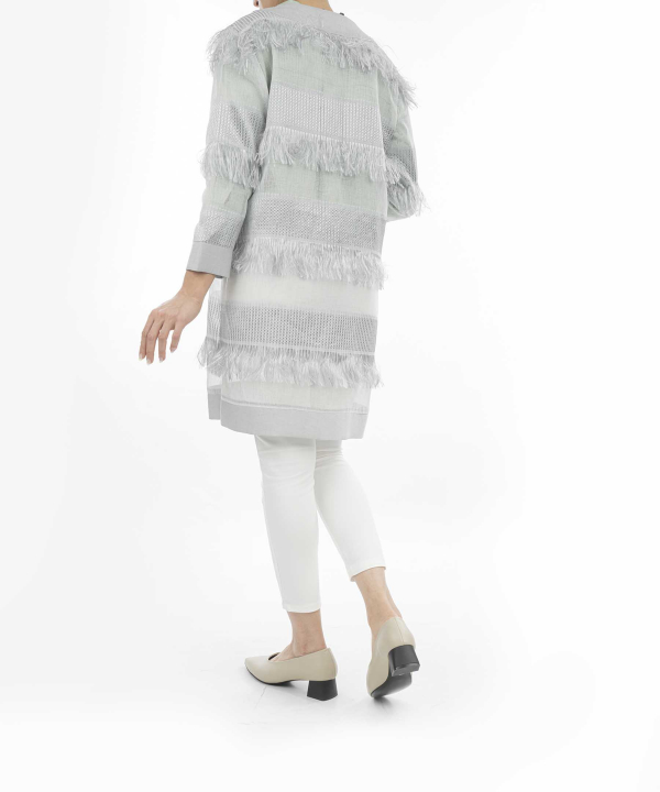مانتو زنانه کافه شرت Cafe Shirt کد 81004