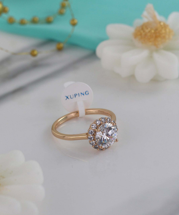 حلقه سولیتر زنانه ژوپینگ Xuping کد AAE-340